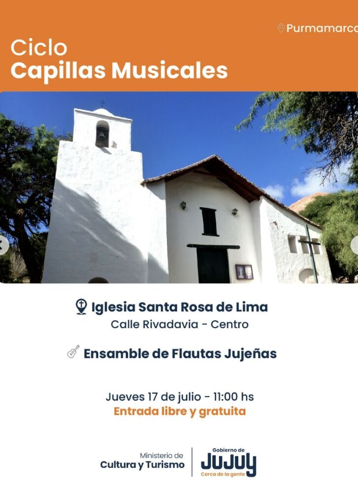 “Ciclo de Capillas Musicales Julio 2025” - Ojos del Mundo